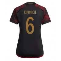 Tyskland Joshua Kimmich #6 Bortatröja Kvinnor VM 2022 Korta ärmar